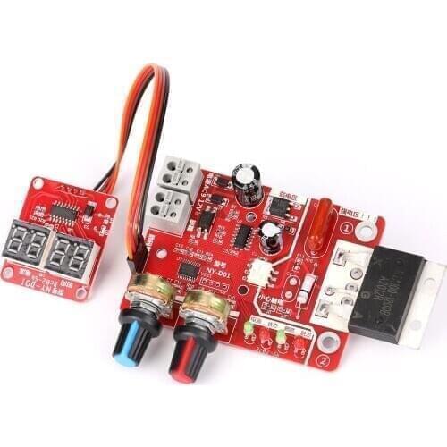 Spot Welding Machine DIY Controller Panel Time and Current Control Function with Digital Display