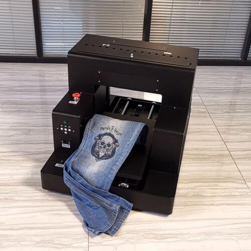 Automatic a3 flatbed printer/t-shirt jeans printer/dtg printer for hoodie