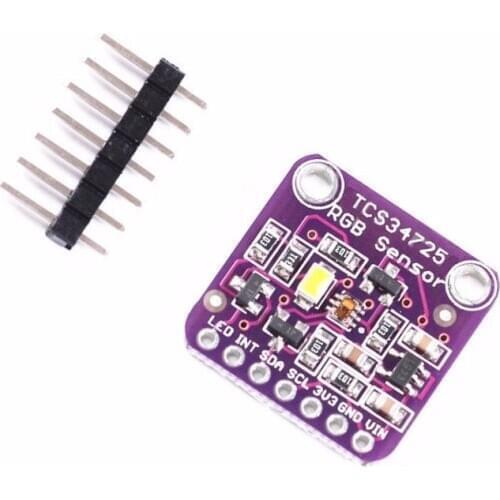TCS34725 RGB Color Sensor with IR Filter and White LED for Arduino UNO R3