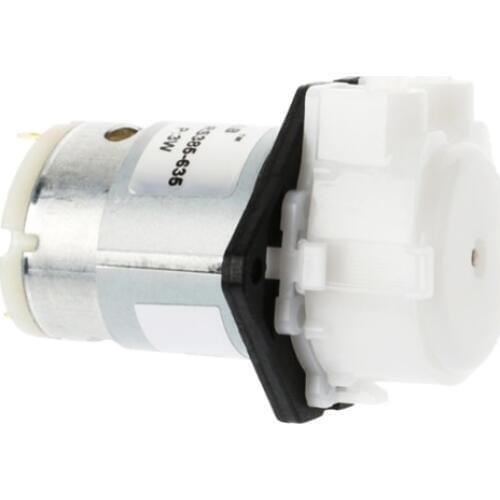 DC 12V D3 Peristaltic Dosing Pump 3x5mm DIY Head Tube For Lab Analytical Liquid