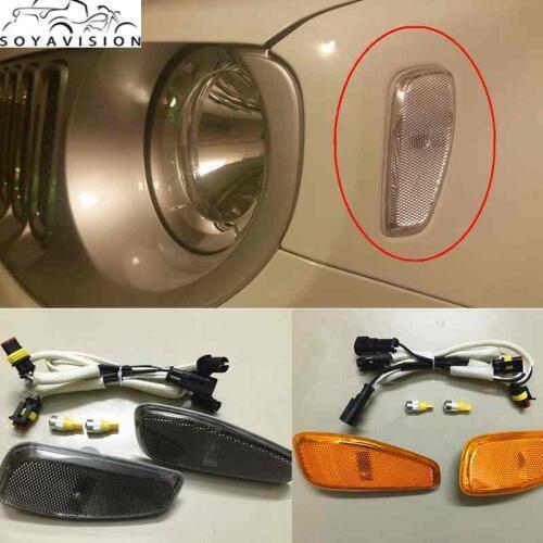 For Renegade Warning Turn Signal Light Lamp For Jeep Renegade 2014-2016 Side Reflection WarningTurn Signal Light Lamp