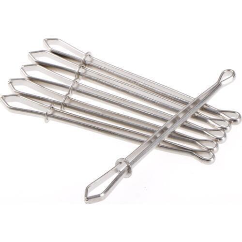 6pcs/lot DIY Utility Wear Rope Threading Needle Elastic Band/rope Wearing Threading Guide Forward Device Tool For Sewing