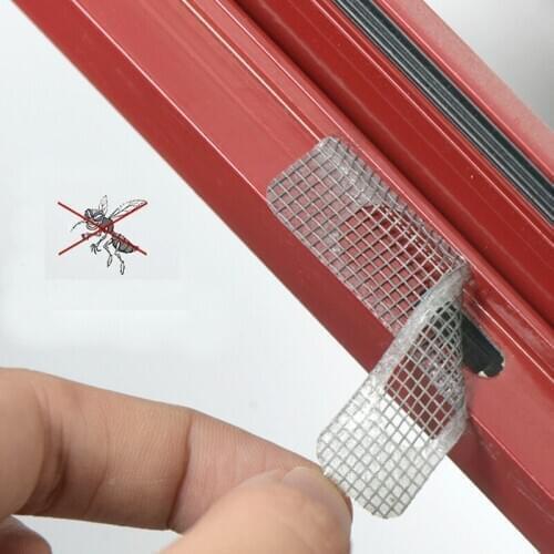 Adhesive Screen Window Hole Insect Proof Repair Sticker Anti-insect Fly Bug Door Window Mosquito Screen Net Repair Tape Patch