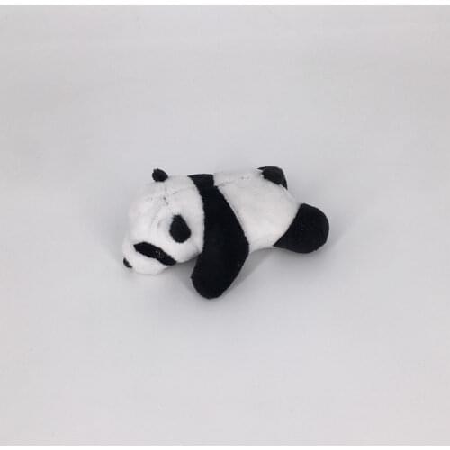 CUTE Gift Panda Plush Toy , 10CM Kids Keychain Doll , Stuffed Animal