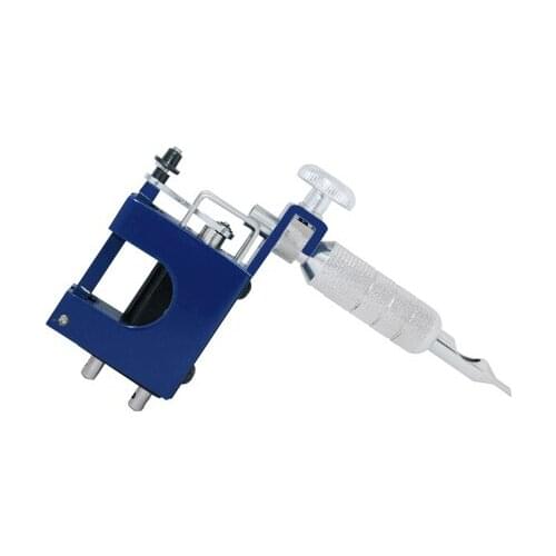 Tattoo Machine Kit Electric Tattoo Gun Alloy Blue Stealth Rotary Tattoo Machine Permanent Makeup Machine Liner&Shader RTM-M16-3C