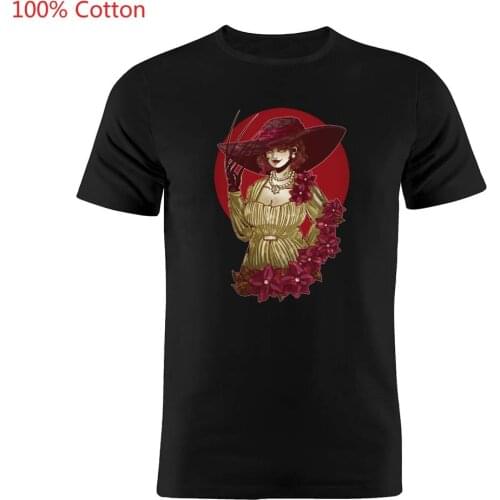 Weird Cotton Unisex T Shirt Lady Dimitrescu Tall Women Big Lady Artwork 100% Cotton Tee harajuku shirts