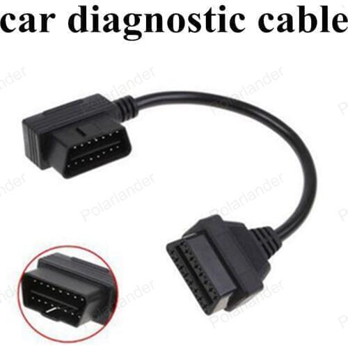 New! OBD-II OBD2 Extension Cable Male to Female Compatible Diagnostic Tools 16Pin