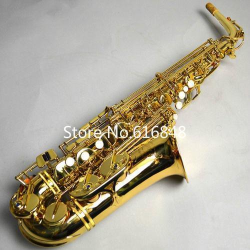 JUPITER JAS-769 New Arrival Alto Eb Tune Saxophone Brass Musical Instrument Gold Lacquer Sax With Case Mouthpiece Free Shipping