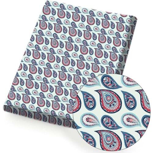 Polyester Cotton Fabric Amoeba Animals Printed Cloth Fabric Sewing Home Textile Garment Dress DIY Crafts Supplier 45*150cm 80g