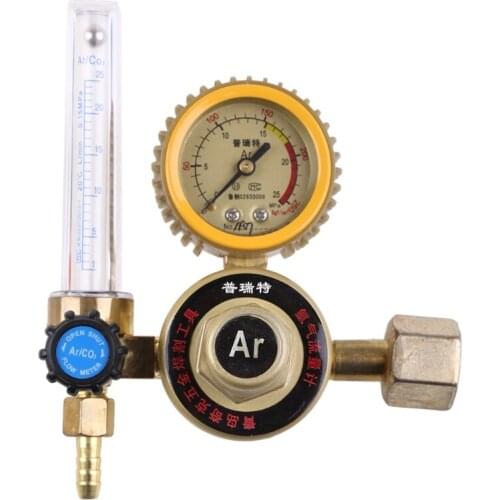 Argon CO2 Pressures Reducer G5/8\" 0-25Mpa Tig Flow Meter Welding Regulator Gauge R9JF