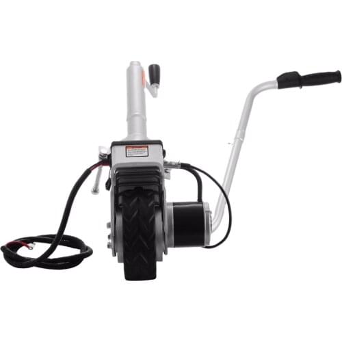 Trailer Mover 350W 5000LB Motorized Jockey Wheel 12V Electric Mini Trailer Mover Dolly Maneuver Trailer Camper