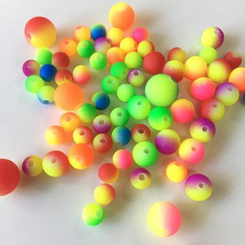 Good Quality 6/8/10/12mm DIY Hot Explosion Models Mixed Round Acrylic Spacer Beads Jewelry Making For Bracelet Necklace