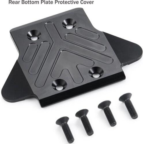 Rear Bottom Chassis Armor Plate Protection Cover For 1/8 ARRMA KRATON 6S RC Car Repair Aluminum alloy Upgrade Parts Accessories