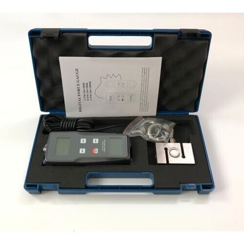 FM-204-1000K 1000K N,kg,lb 3 Units Force Gauge Pull Push Dynamometer Tester Force Fynamometer Push Pull Test