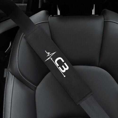 Car Styling Protect Shoulders Pads Case For Citroen C3 C3-XR Accessories
