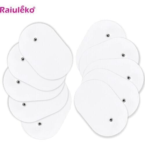 50/100PCS Tens EMS Electrode Pads Self Adhesive Massager Patch For Muscle Stimulator Electric Digital Machine Massager Sticker