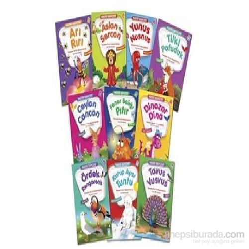 Hadith Garden-Nefise Atçakarlar. 10 hadith 10 Masal 10 Virtue. Picture Children Fairy Tales. Fun and Tutorial Books-Turkish