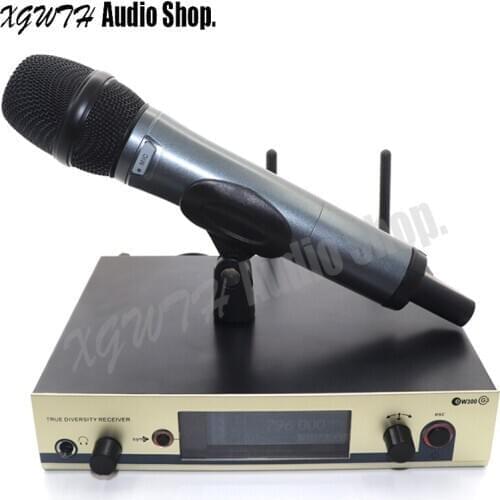 True Diversity EW 335G3 300G3 UHF Wireless Microphone System & SKM Cordless Handheld Mic + Clip for Professional DJ Stage