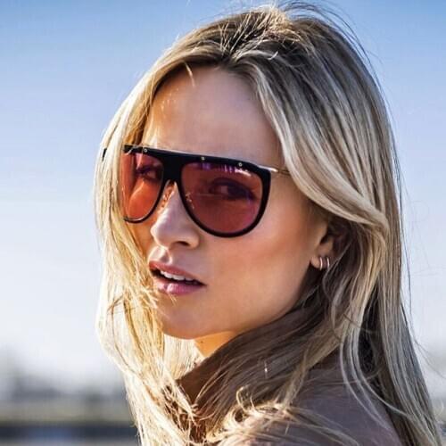 JackJad 2020 Fashion Cool Unique SteamPunk Style Rivets Sunglasses Women Gradient Brand Design Sun Glasses Oculos De Sol 95572