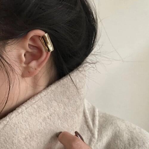 2020 Korea Fashion Vintage Metalen Oorbellen Voor Vrouwen Simple Goud Zilver Kleur Oorbellen Sieraden Geschenken