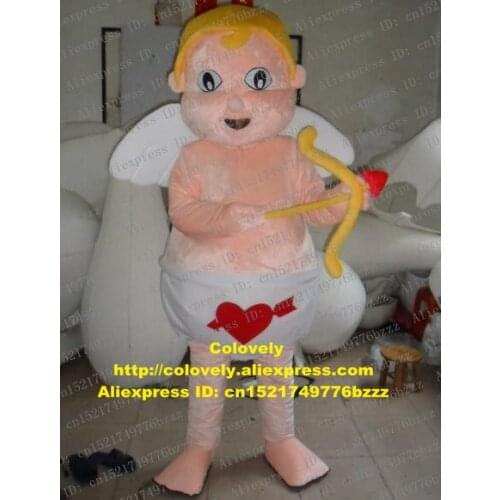 Cupid Eros God of Love Venus Mascot Costume Adult Cartoon Character Outfit Suit Halloween All Hallows Shopping Mall zz7479