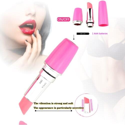 Mini Lipstick Vibrator Secret Bullet Vibrator dildo Clitoris Stimulation G-spot Massage Sex Toys For Woman товары для взролслых