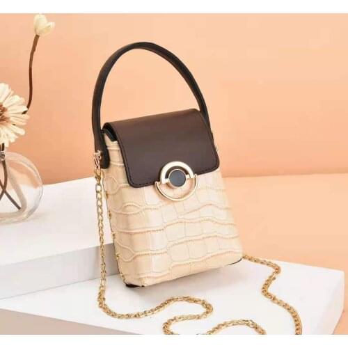 Hand Mini Bags For Lady Pu Leather 2021 Women Small Fashion Vintage Party Mobile Black Shoulder Crossbody Messenger Bag