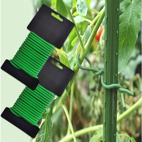 Reusable Garden Plant Twist Tie Twisting Garden Branch Strap Bendable Wire Heavy Duty Soft Wire Tie Gardening Decoration