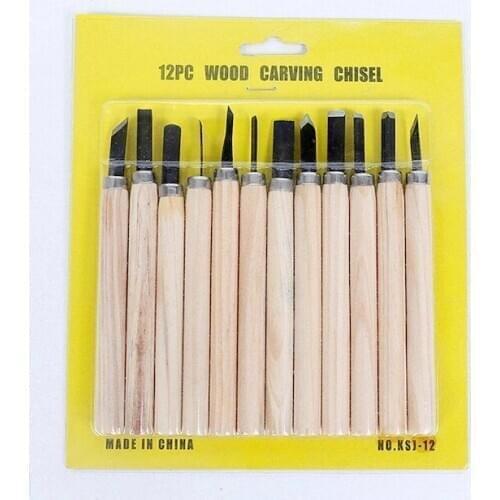 Wood Carving and Hobby Hand Tools Set 12 Piece 441847288