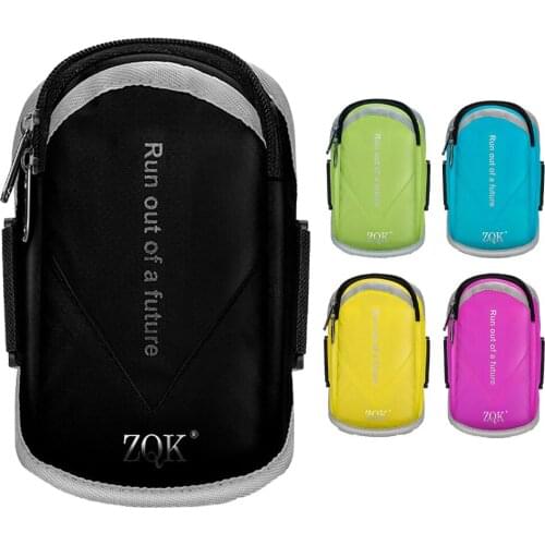 KoKossi Running Arm Bag Mobile Phone Armband Sport Waist Bag Belt Outdoor Cycling Fitness Waterproof Sports Arm Bag Wrist Bag