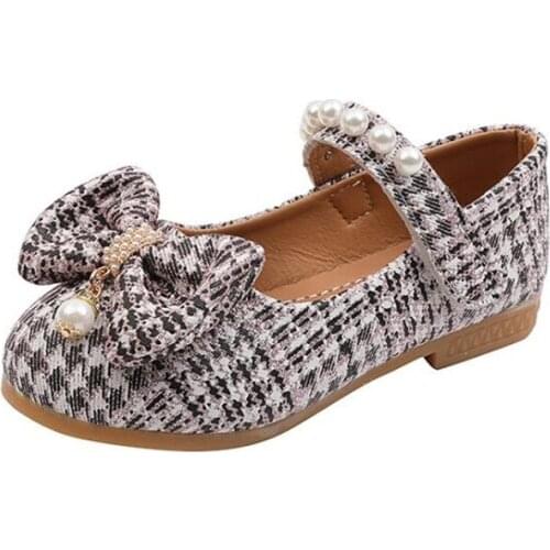 New Children Princess Shoes Baby Girls Flat Leather Sandals Fashion Sequin Soft Kids Dance Party Sparkly Shoes