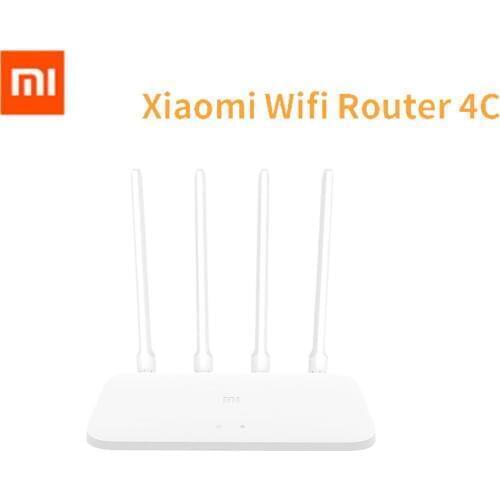 Original Xiaomi Mi 4C Router 4 Antennas Smart Router 300Mbp Wireless Routers WiFi Repeater APP Control
