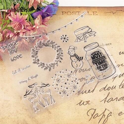 PANFELOU 15x20.5 Easter dreams Transparent Clear Silicone Stamp/Seal for DIY scrapbooking/photo album clear stamp sheets