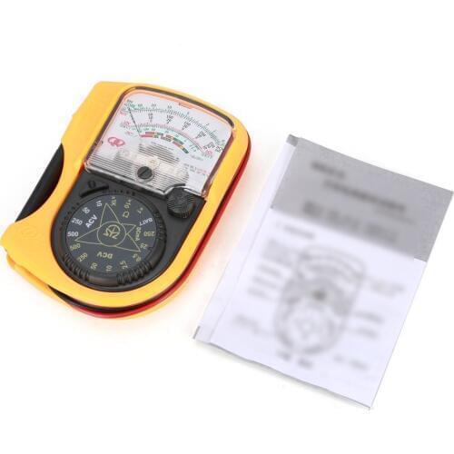 QQ2.0 Hand-hold Pocket Pointer Analog Multimeter AC/DC Voltmeter Mechanical Ammeter Current Voltage Resistence Tester Meter