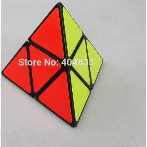 Shengshou 2x2 pyraminxy Black/white Pyramorphix 2x2 cube Cubo Magico Educational Toy Gift Idea
