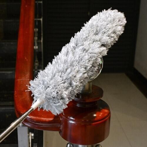 Extendable Microfiber Duster Telescopic Dusters Cobweb Duster Adjustable Long Handle Household Cleaning Duster