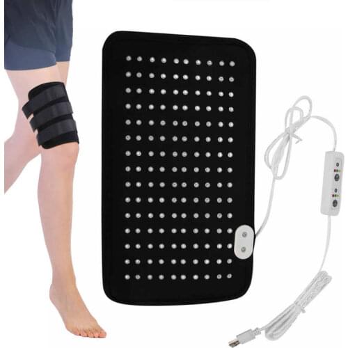 Relaxation Devices Knee Red Light LED Therapy Device Pain Relieve Near Infrared Heating Pad for Arthritis Massager