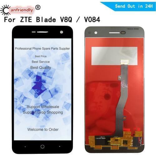 LCD For ZTE Blade V8Q V084 LCD Display+Touch panel Screen Replacement Digitizer Assembly For ZTE V8Q Display Phone Repair