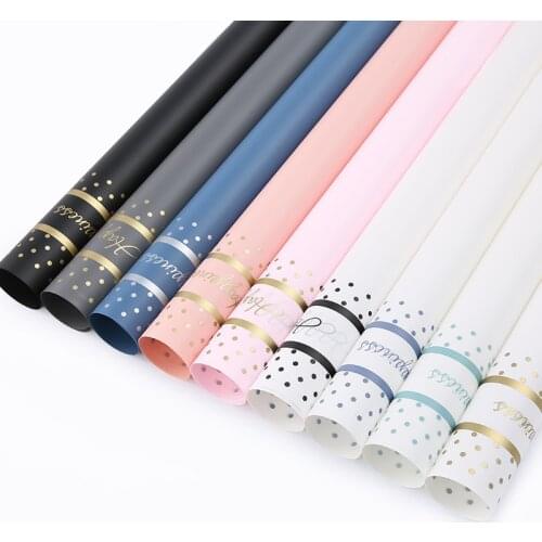 20pcs/lot Korean Style English Print Rose Flower Bouquet Wrapping Paper Decorative Craft Paper Party Supply