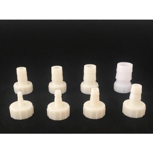 1pcs 1/2" Female Thread To 4mm-20mm Plastic Garden Watering Hose Connectors(With Silica Gel Gasket)