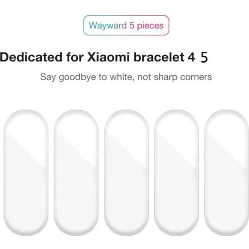 5Pcs Protective Film For Xiaomi Mi 4 5 Hydrogel Film Full Screen Protectors Waterproof Protection HD Permeability Film Non Slip