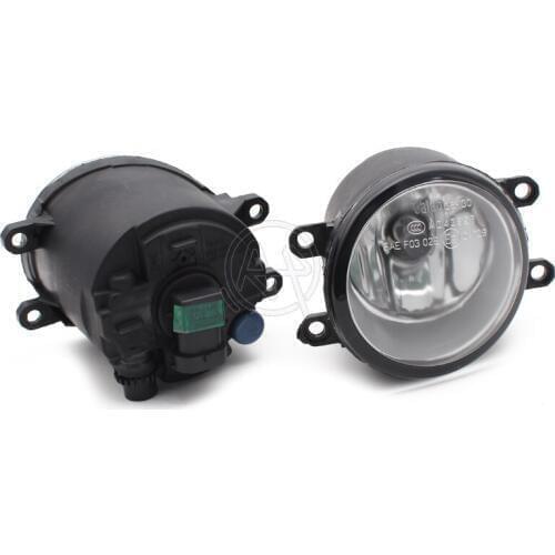 Car Fog Light Lamps H11 Bulbs Amber for 2007-2011 Toyota Camry for 2008-2014 Lexus LX570 Auto Fog Lamp Assembly