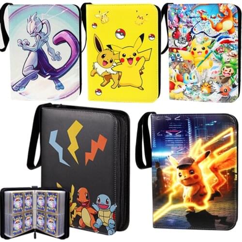 Can Hold 200-400Pcs Cards Holder Album Pokemon Box Gx Francaise Card Holder For Pokemon Card Holder Game Cards Book