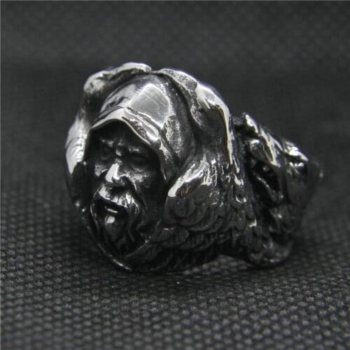 Drop Ship 7-13 Eagle Old Men Ring 316L Stainless Steel Party Mens Cool Ring