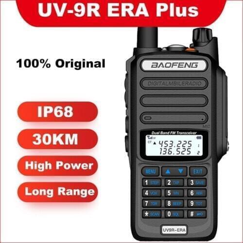 2020 Two Way Radio Baofeng walkie talkie UV 9R ERA Plus long range 30km baofeng UV-9R ERA cb ham hf transceiver UHF VHF radio