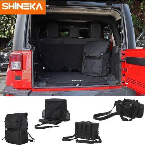 SHINEKA Stowing Tidying For Suzuki Jimny Car Spare Tire Storage Bag Multifunction Organiser Accessoroies For Suzuki Jimny 2019