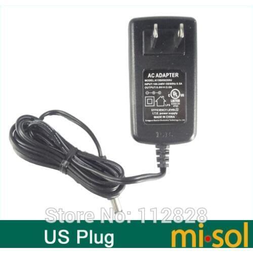US plug 5V 2A 100-240v Power adapter AC-DC 5.5*2.1*10mm UL, RoHS