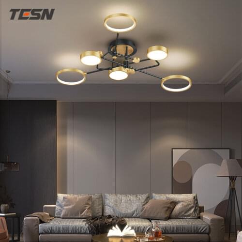 Modern minimalist atmosphere home creative dining room bedroom ceiling lamp Nordic luxury living room chandelier