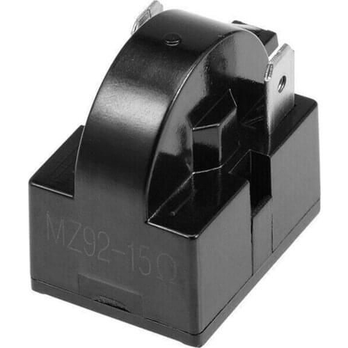 Refrigerator PTC Starter Relays 15 Ohm 2-Pin Compressor Overload Protector 1/6HP Accessories HY99