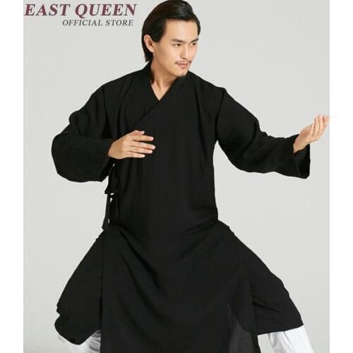 Traditional chinese clothing for men male overcoat outerwear oriental winter trench coat men trenchcoat clothes 2018 KK1343